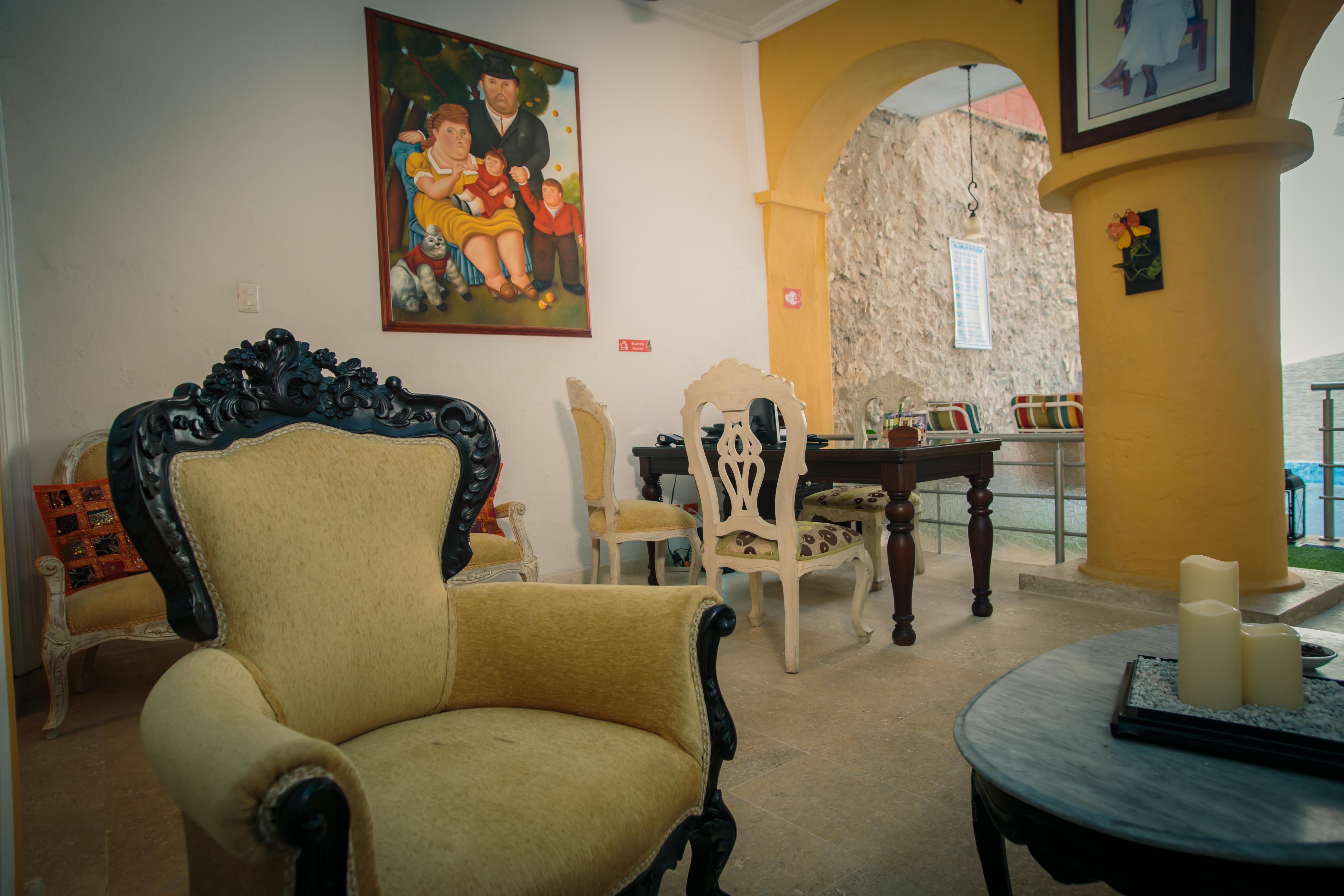 Hotel Casa Tere Cartagena ภายนอก รูปภาพ