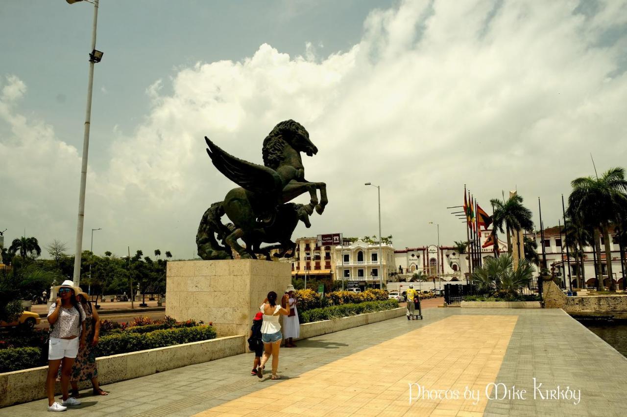 Hotel Casa Tere Cartagena ภายนอก รูปภาพ