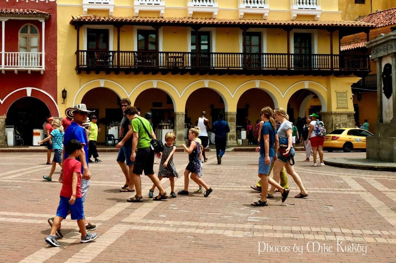 Hotel Casa Tere Cartagena ภายนอก รูปภาพ